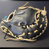 First Baseman's KIP Leather Mitt 12.50" - Bullhideusa